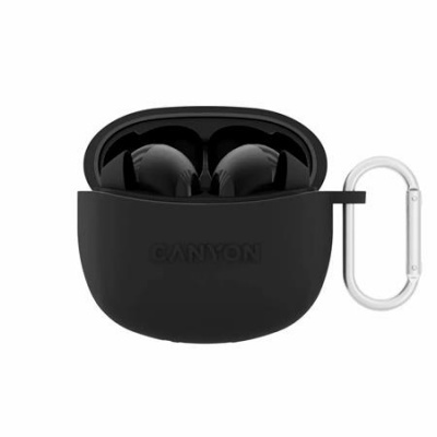 Slúchadlá, TWS bezdrôtové, Bluetooth 5.3, CANYON "TWS-5", čierna