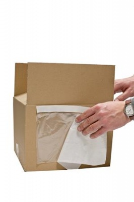 Vrecká na sprievodky, C/5, samolepiace, uzatvárateľné, 240x185 mm, 1000 ks/bal