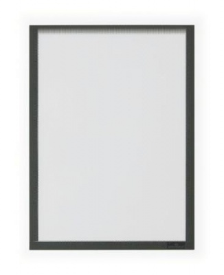 Informačné vrecko, A4, magnetické, DURABLE, sivá