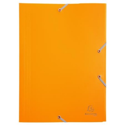 Doska s gumičkou, PP, A4, EXACOMPTA "Opaque", žltá