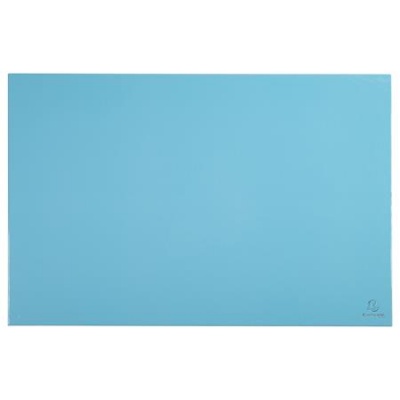 Podložka na stôl, kartón, 575x375 mm, EXACOMPTA "Aquarel", pastelová modrá
