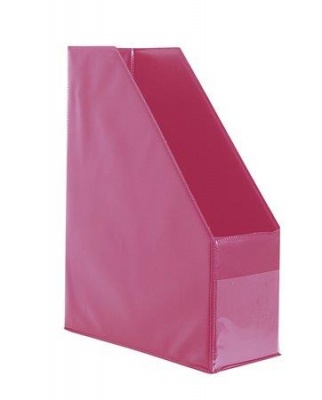 Zakladač, PVC, 95 mm, VICTORIA OFFICE, pink