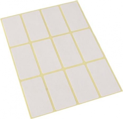 Etikety, 20x30 mm, 60 etikiet/bal