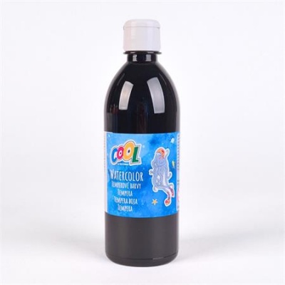 Tempera, COOL BY VICTORIA, 500 ml, čierna