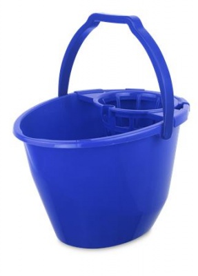 Vedro so žmýkacím košom, 11 l, BONUS, modré