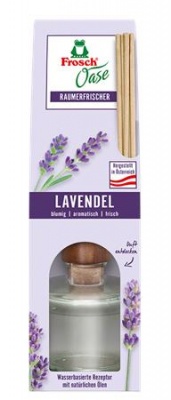 Osviežovač vzduchu, 90 ml, FROSCH "Oase", levanduľa
