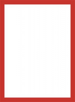 Prezentačný rám, magnetický, A4, DJOIS "Magneto PRO", červená