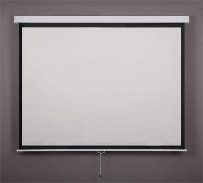 Premietacie plátno, nástenné, rolovacie, 4:3, 200x150cm, VICTORIA VISUAL