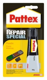 Lepidlo, špeciálne, 30 g, HENKEL "Pattex Repair Special Plast"