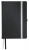 Zápisník, A5, štvorčekový, 80 strán, s tvrdou obálkou, LEITZ "Style", saténovo čierna