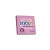 Samolepiaci poznámkový blok, 76x76 mm, 100 listov, STICK N „360°, ružová