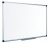 Biela tabuľa, smaltovaná, matná,  120x240 cm, hliníkový rám, VICTORIA VISUAL