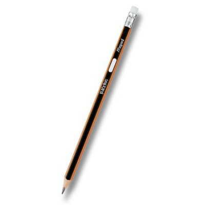 Ceruzka MAPED grafitová s gum. 2B BLACK PEP