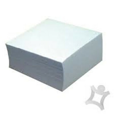 Špalík sypaný 9x9x5cm, biely