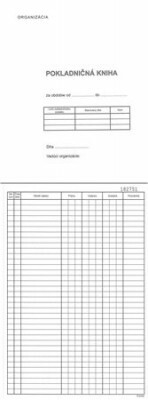 Pokladničná kniha priepisová-samoprepis