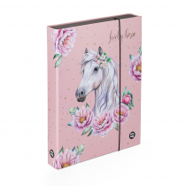 Box na zošity A4 JUMBO kôň romantic