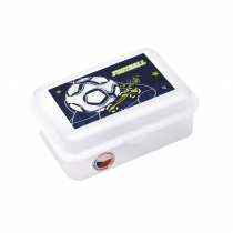 Box na desiatu s priehradkou Fotbal