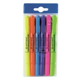 Zvýrazňovač 8722 6ks Centropen blister
