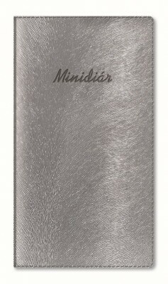 Minidiár týždenný 2026 strieborný