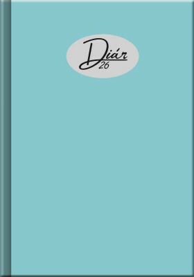 Denný diár Colors svetlo modrý A5