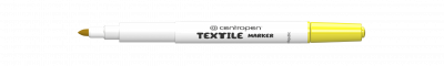 Popisovač na textil 2739 žltý Centropen