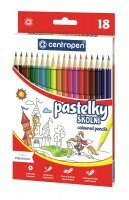 Pastelky 18ks Centropen
