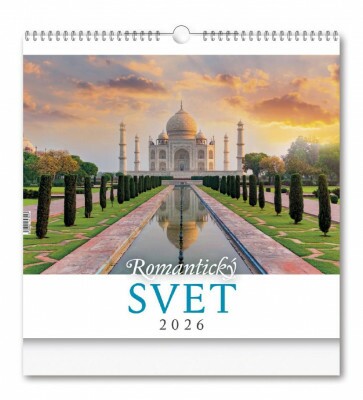 Romantický svet nástenný 2026