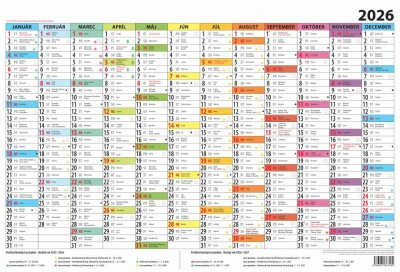 Plánovací kalendár nástenný P05