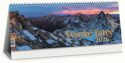 Kalendár Vysoké Tatry 2026 stolový