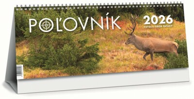 Poľovnícky kalendár 2026 stolový