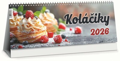 Kalendár stolový Koláčiky 2026
