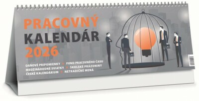 Pracovný kalendár veľký 2026