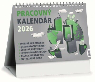 Pracovný kalendár malý 2026