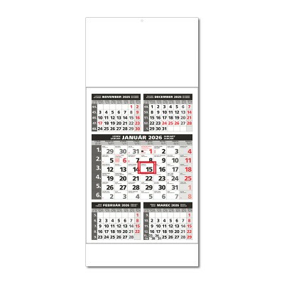 Päťmesačný kal.5M sivý T05