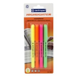 Zvýrazňovač 2822 sada 4ks 1-3mm blister