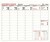 Mini kalendár stolový S33